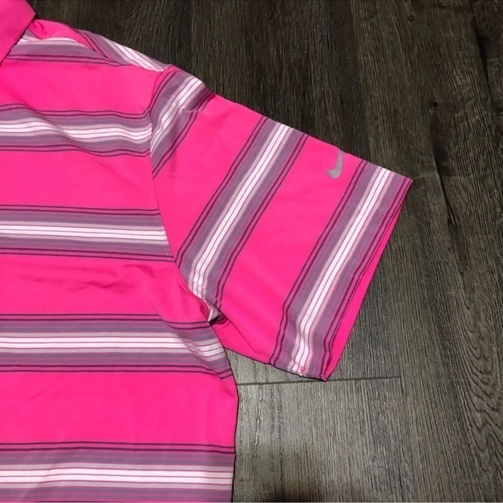 NIKE golf tour, performance‎ dry fit men’s polo, shirt, size large - Picture 5 of 11